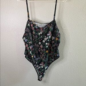 Cider Multicolor Floral Bodysuit